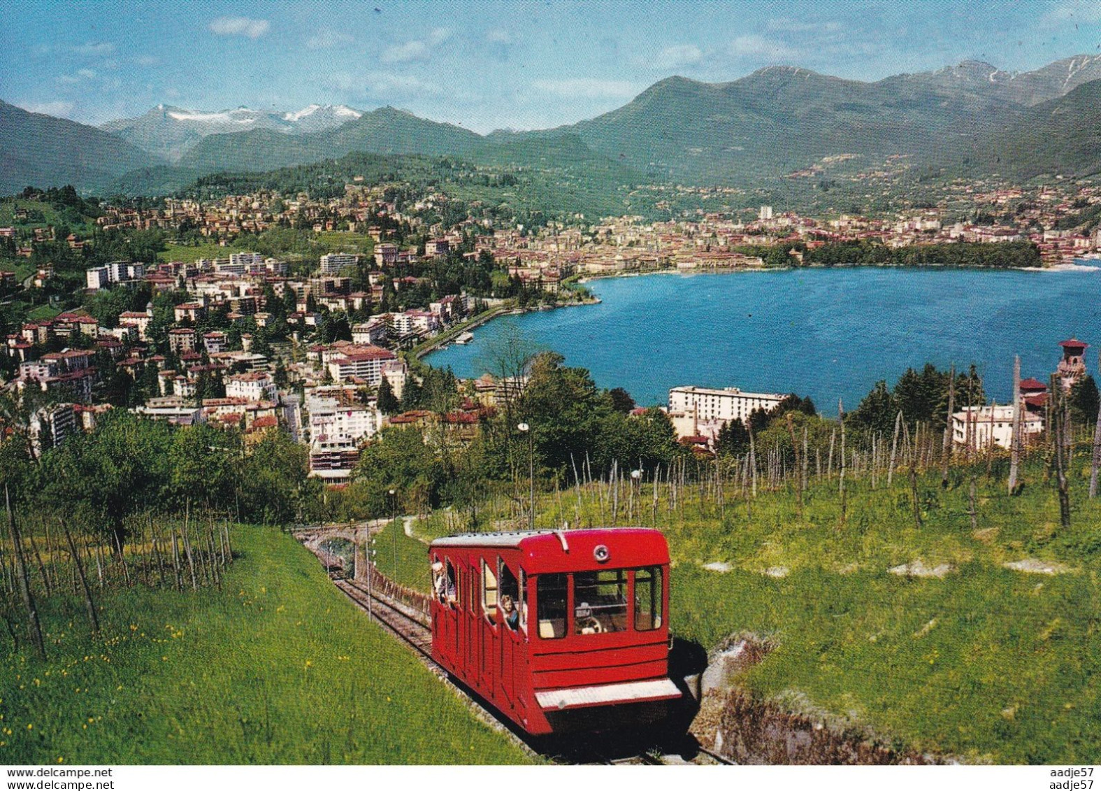 Italie Lugano Funicolare - Trains