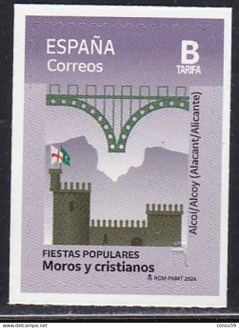2024-ED. 5738- Fiestas Populares. Moros Y Cristianos. AlcoiAlcoy- NUEVO - Unused Stamps