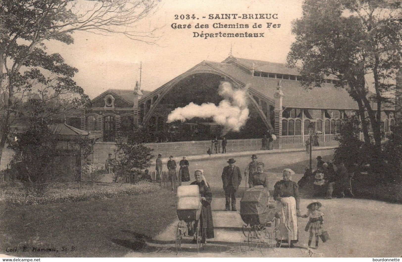 CPA22- SAINT-BRIEUC- La Gare Des Chemins De Fer Départementaux - Saint-Brieuc