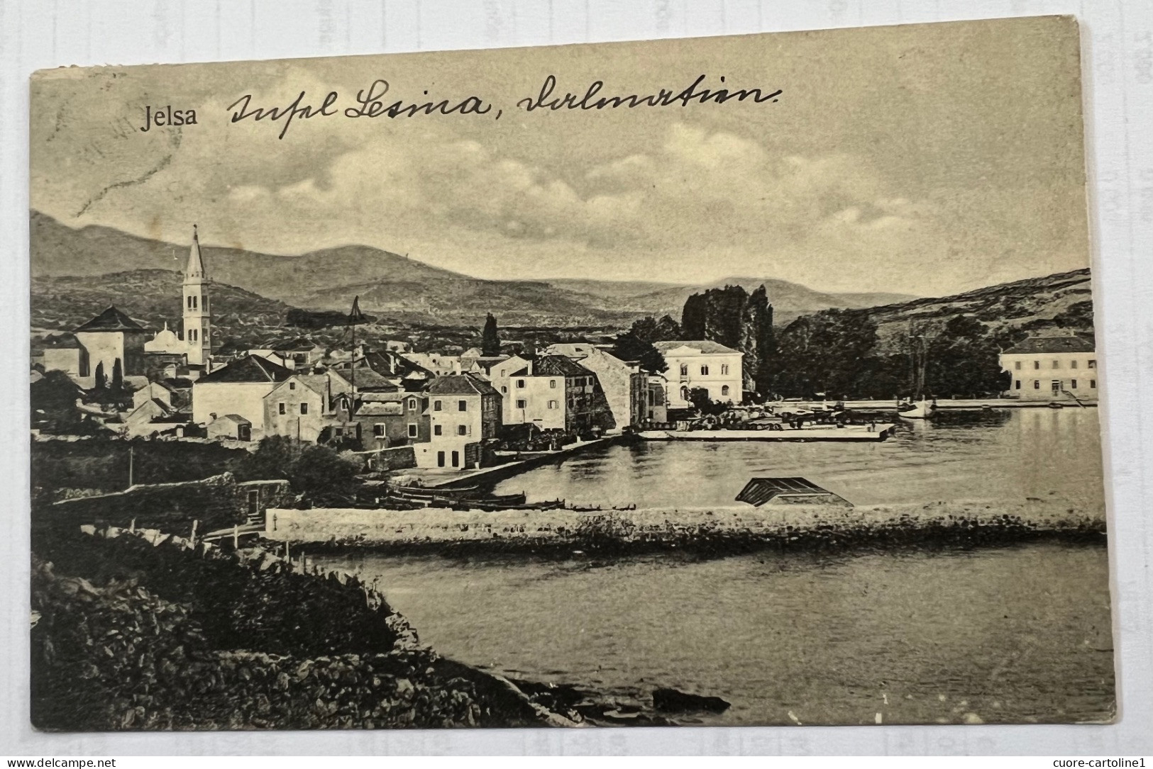 Jelsa - Lesina - Hvar - Dalmazia - Vg 1913. - Kroatië