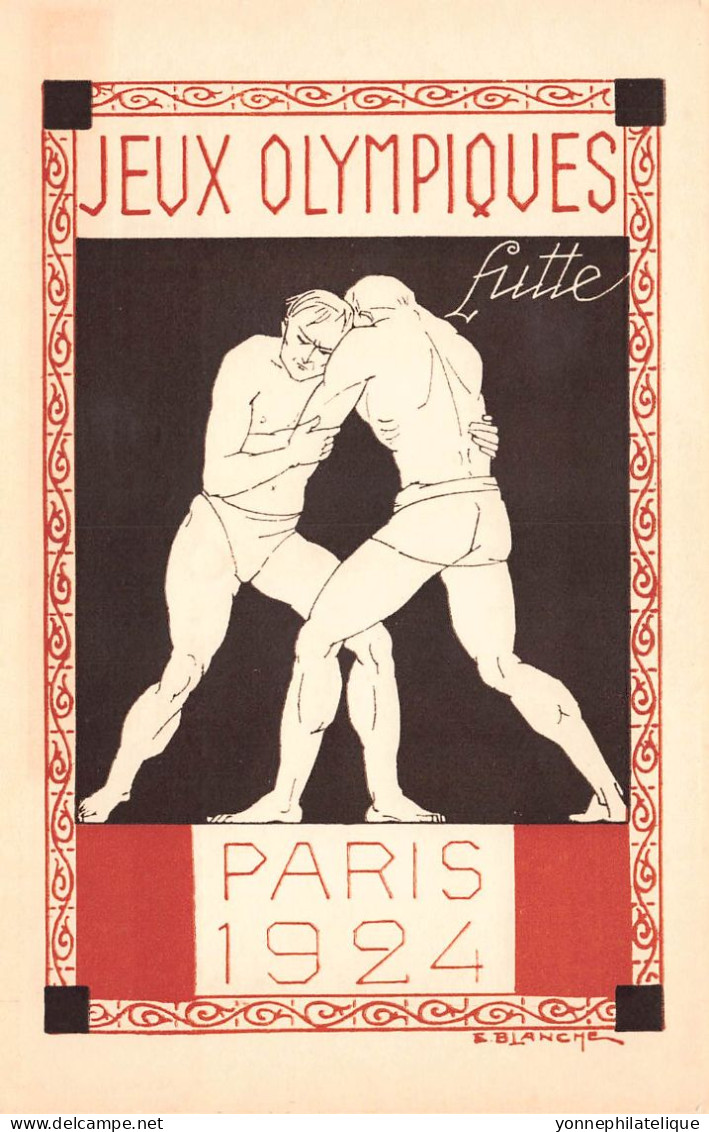 JEUX OLYMPIQUES 1924 - Série complète des 8 cartes dans sa pochette d'origine - superbe état - RARE