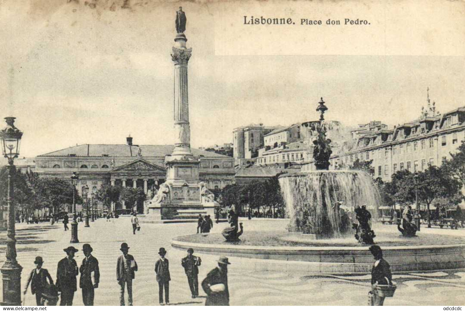 LISBONNE  Place Don Pedro Pionnière RV - Lisboa