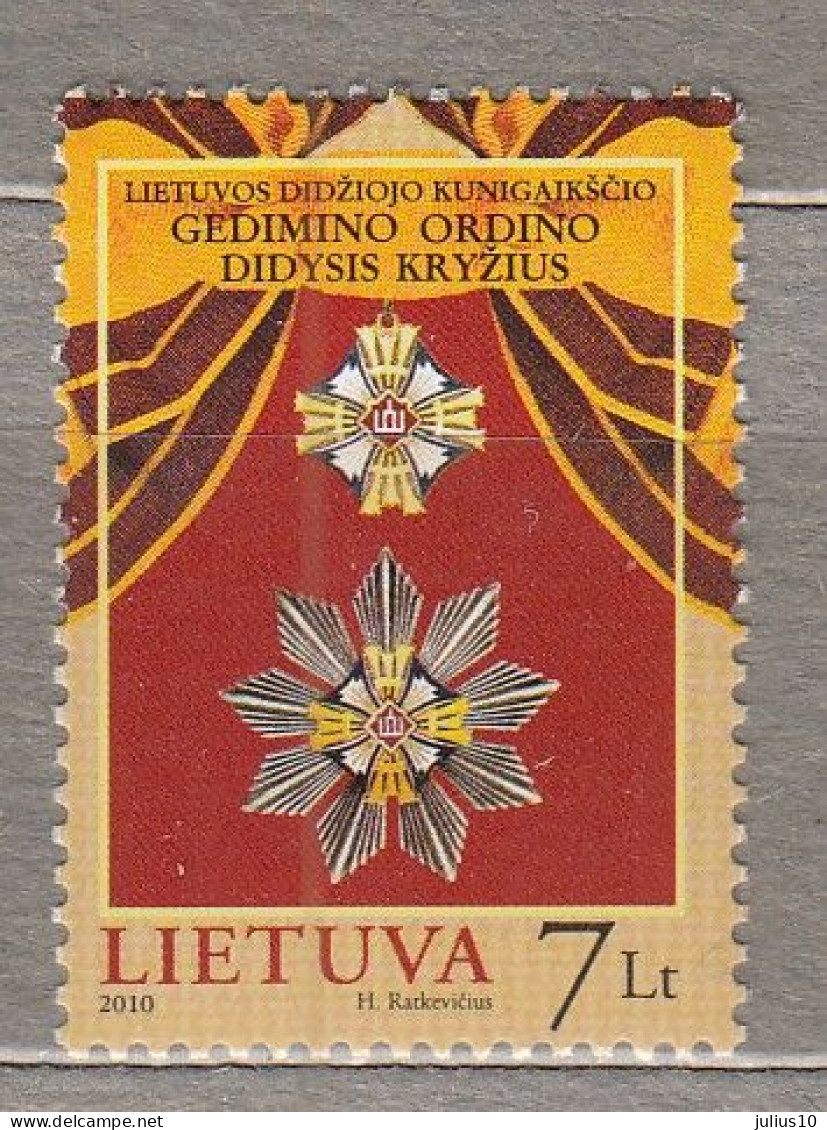 LITHUANIA 2010 Order MNH(**) Mi 1053 #Lt889 - Lituania