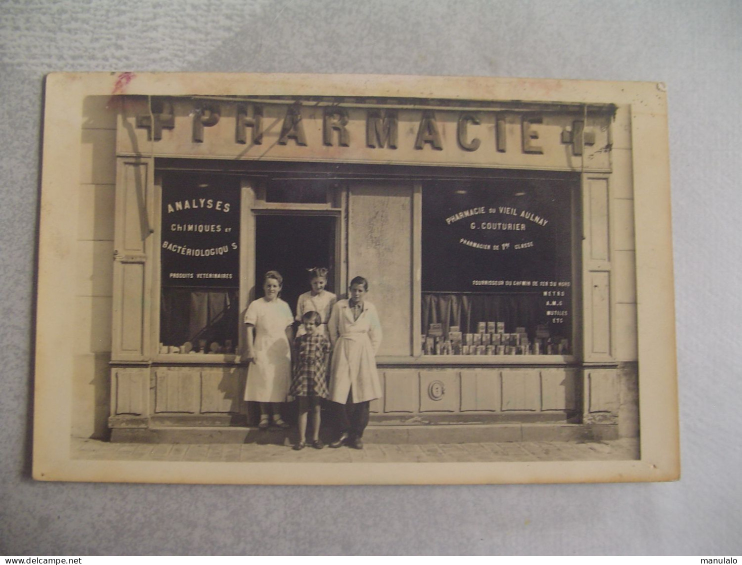 D 93 - Pharmacie Du Vieil Aulnay - G. Couturier - Aulnay Sous Bois