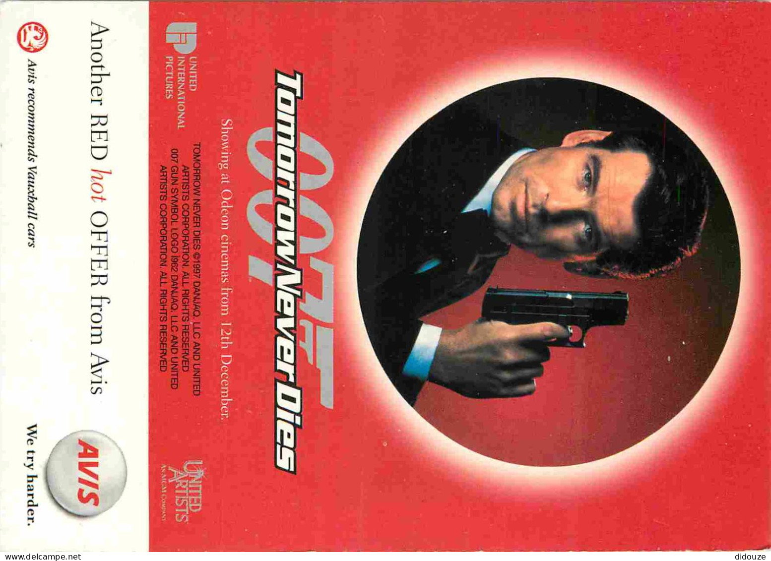 Cinema - Affiche De Film - James Bond 007 - Tomorow Never Dies - CPM - Voir Scans Recto-Verso - Plakate Auf Karten