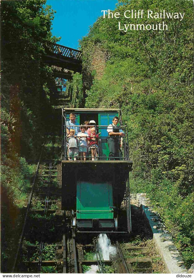 Trains - Funiculaires - Lynmouth - The Cliff Railway - CPM - Voir Scans Recto-Verso - Seilbahnen