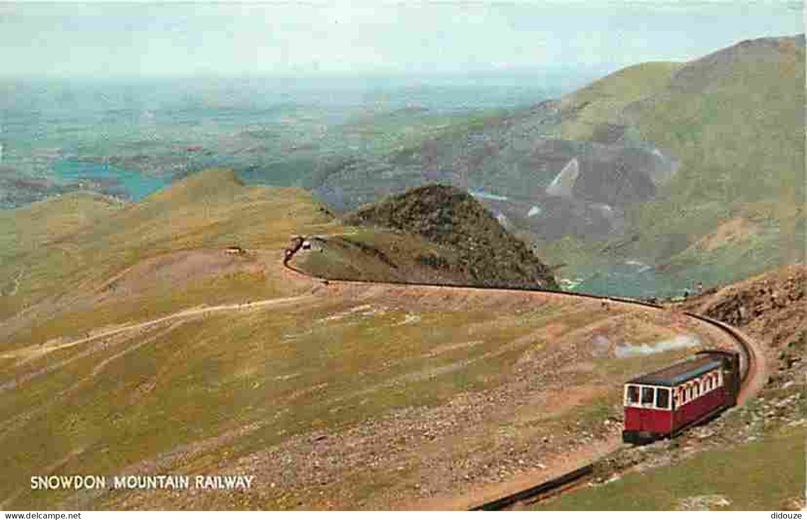 Trains - Royaume Uni - Snowdown Mountain Railway - CPM - UK - Voir Scans Recto-Verso - Treinen