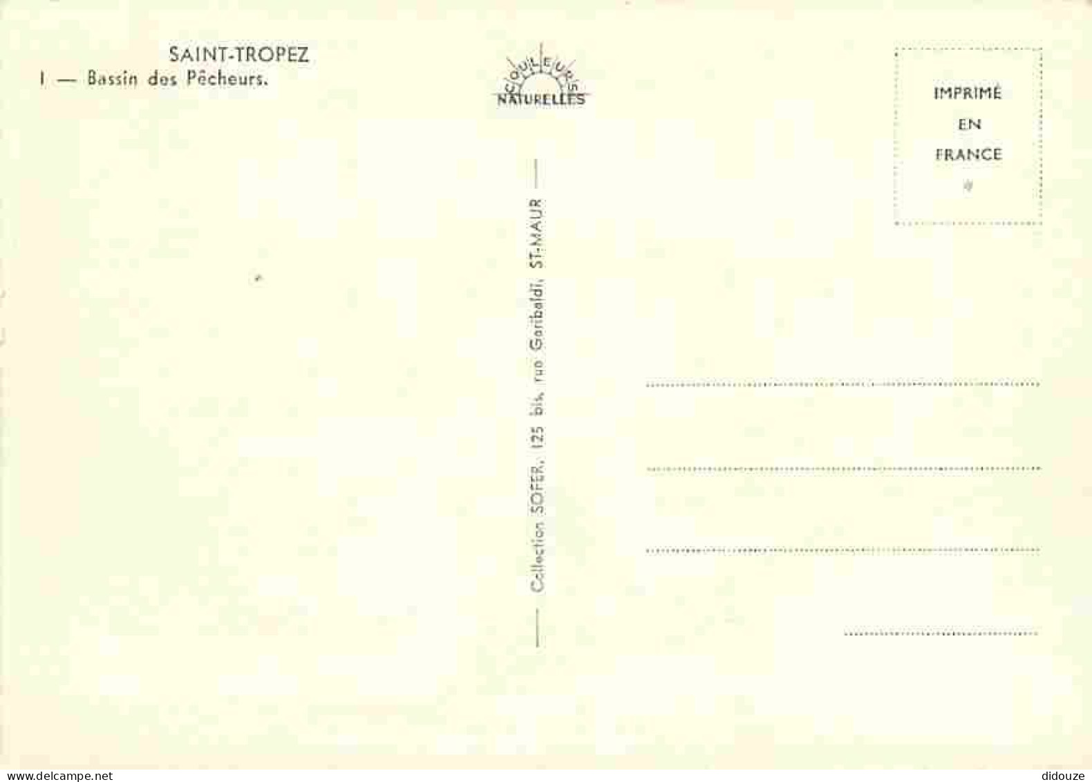 83 - Saint Tropez - Carte Neuve - CPM - Voir Scans Recto-Verso - Saint-Tropez