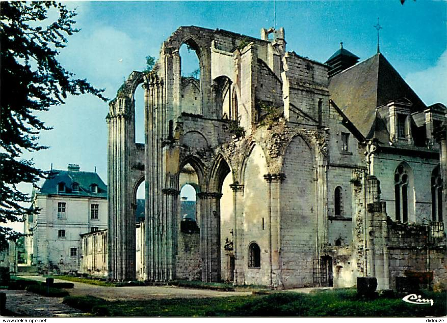 76 - Saint Wandrille - Abbaye Saint Wandrille - Ruines De L'église. Vue Prise De L'Est - Carte Neuve - CPM - Voir Scans  - Saint-Wandrille-Rançon