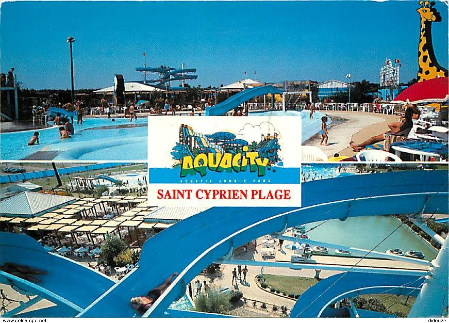 66 - Saint Cyprien - Aquacity - Multivues - Parc Aquatique - Piscine - CPM - Voir Scans Recto-Verso - Saint Cyprien