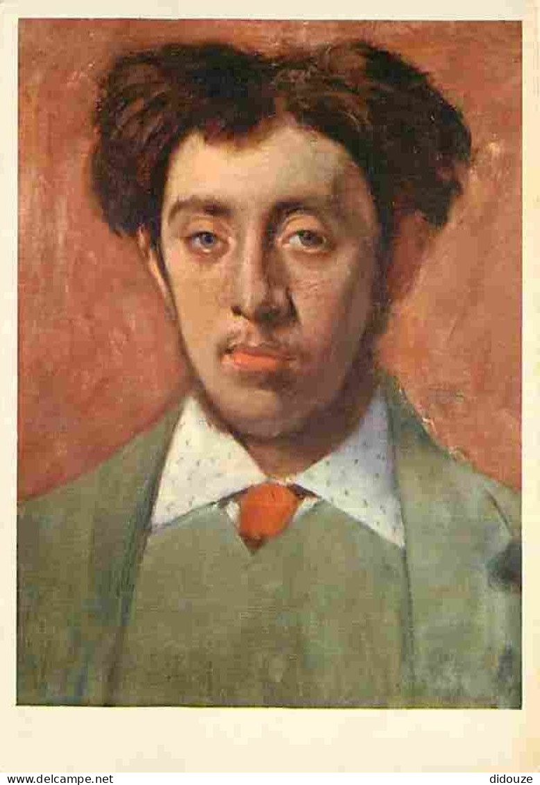 Art - Peinture - Edgar Degas - Portrait D'Albert Mélida - Carte De La Loterie Nationale - CPM - Voir Scans Recto-Verso - Paintings
