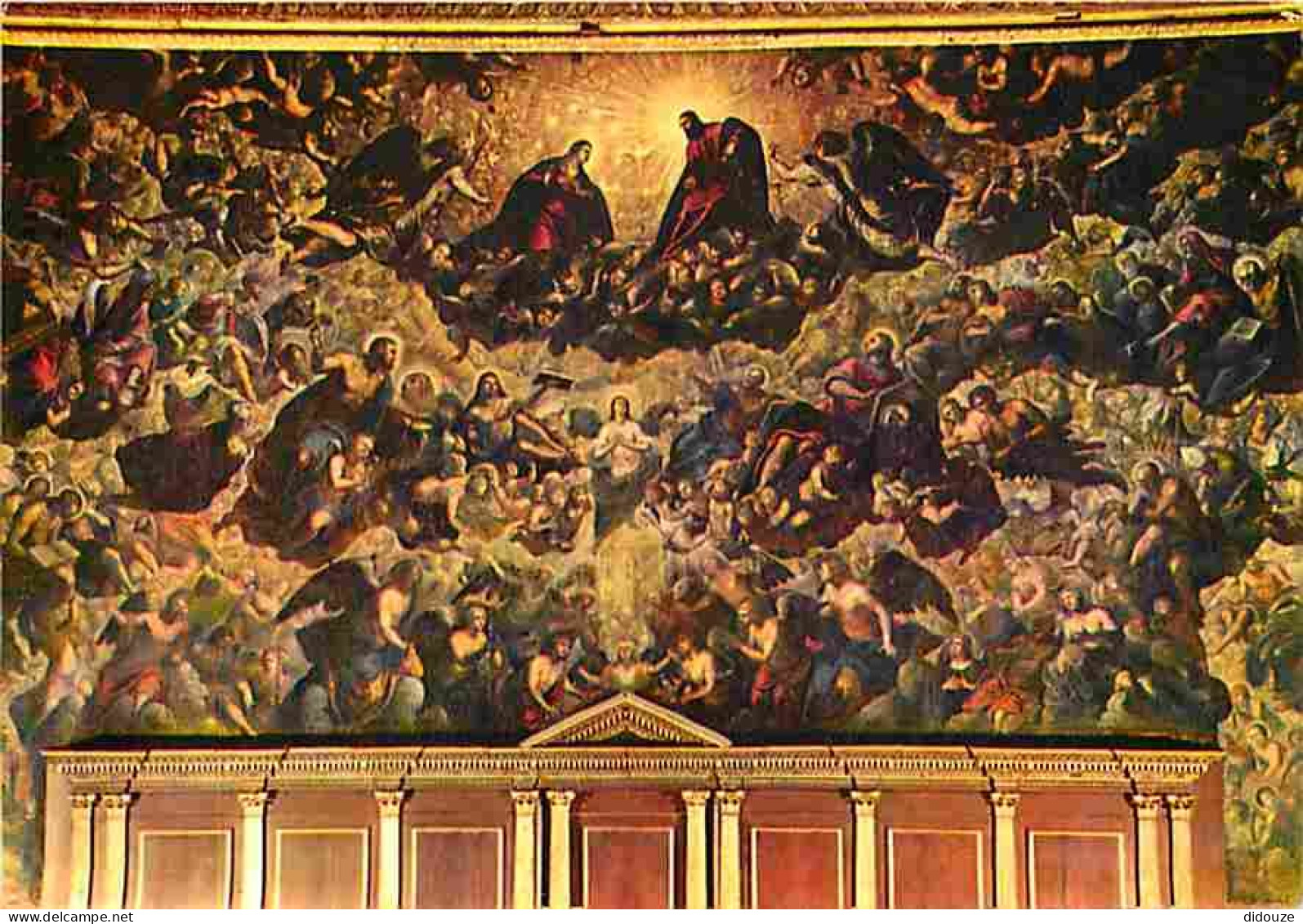 Art - Peinture Religieuse - Venise - Palais Ducal - J Tintoretto - Le Paradis - CPM - Voir Scans Recto-Verso - Gemälde, Glasmalereien & Statuen