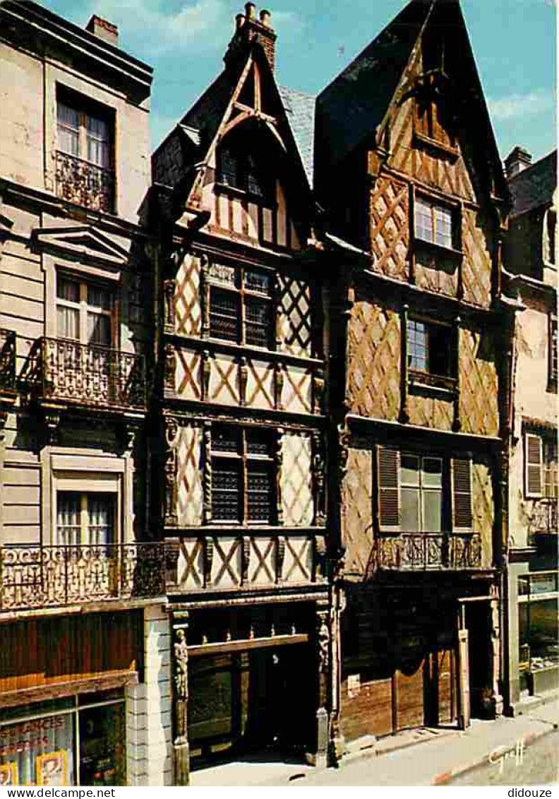 49 - Angers - Vieilles Maisons Du XVIe Siècle, Rue De L'Oisellerie - Maisons à Pans De Bois - CPM - Voir Scans Recto-Ver - Angers