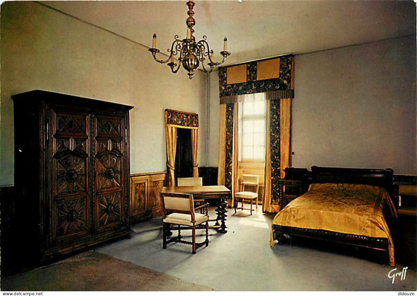 38 - Vizille - Intérieur Du Château - La Chambre à Coucher - Carte Neuve - CPM - Voir Scans Recto-Verso - Vizille