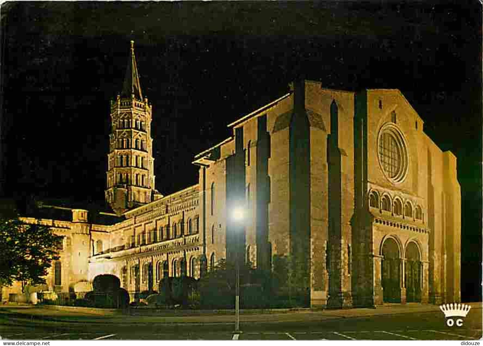 31 - Toulouse - Basilique Saint Sernin La Nuit - CPM - Voir Scans Recto-Verso - Toulouse