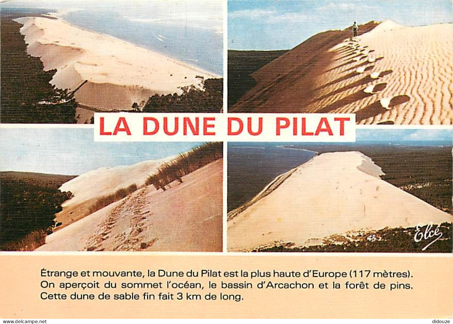 33 - Dune Du Pyla - Multivues - Flamme Postale De Dax - Bassin D'Arcachon - CPM - Voir Scans Recto-Verso - Other & Unclassified