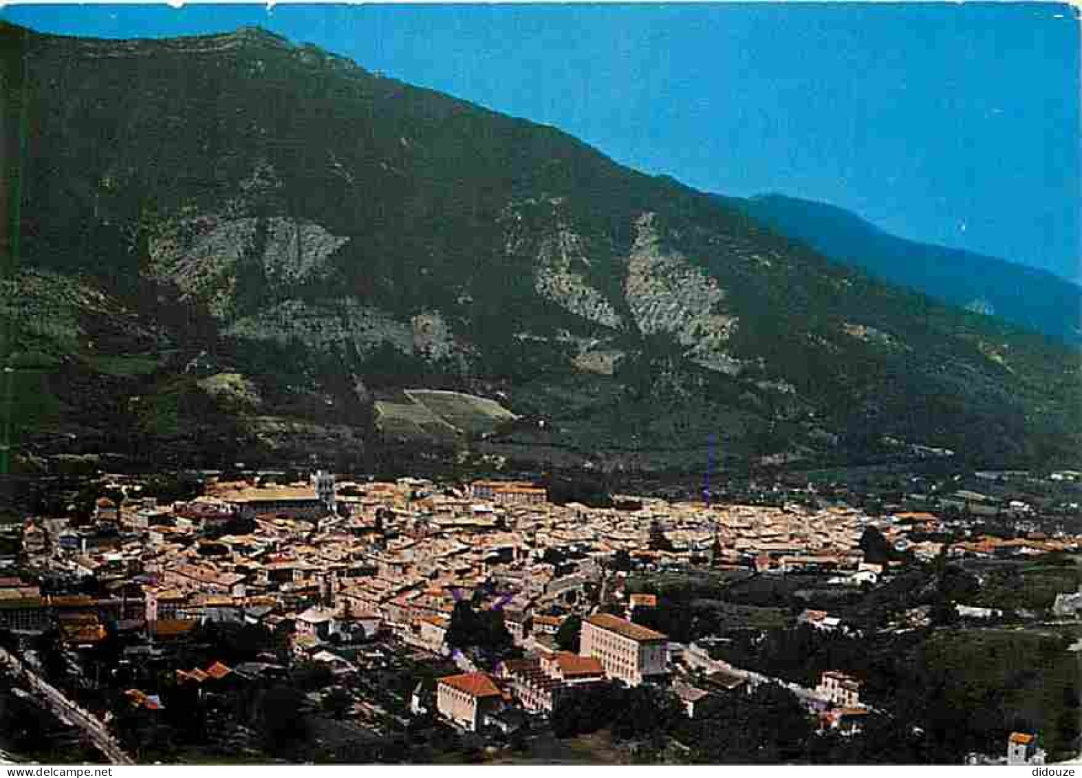 26 - Die - Vue Générale Aérienne - Au Fond, La Colline De Justin - Flamme Postale De Die - CPM - Voir Scans Recto-Verso - Die