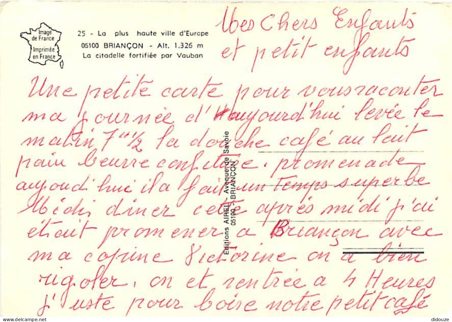 05 - Briançon - La Citadelle Fortifiée Por Vauban - CPM - Voir Scans Recto-Verso - Briancon