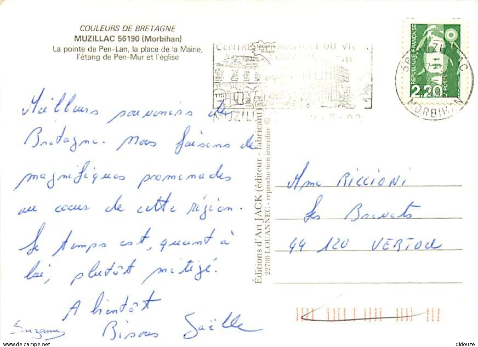 56 - Muzillac - Multivues - CPM - Voir Scans Recto-Verso - Muzillac