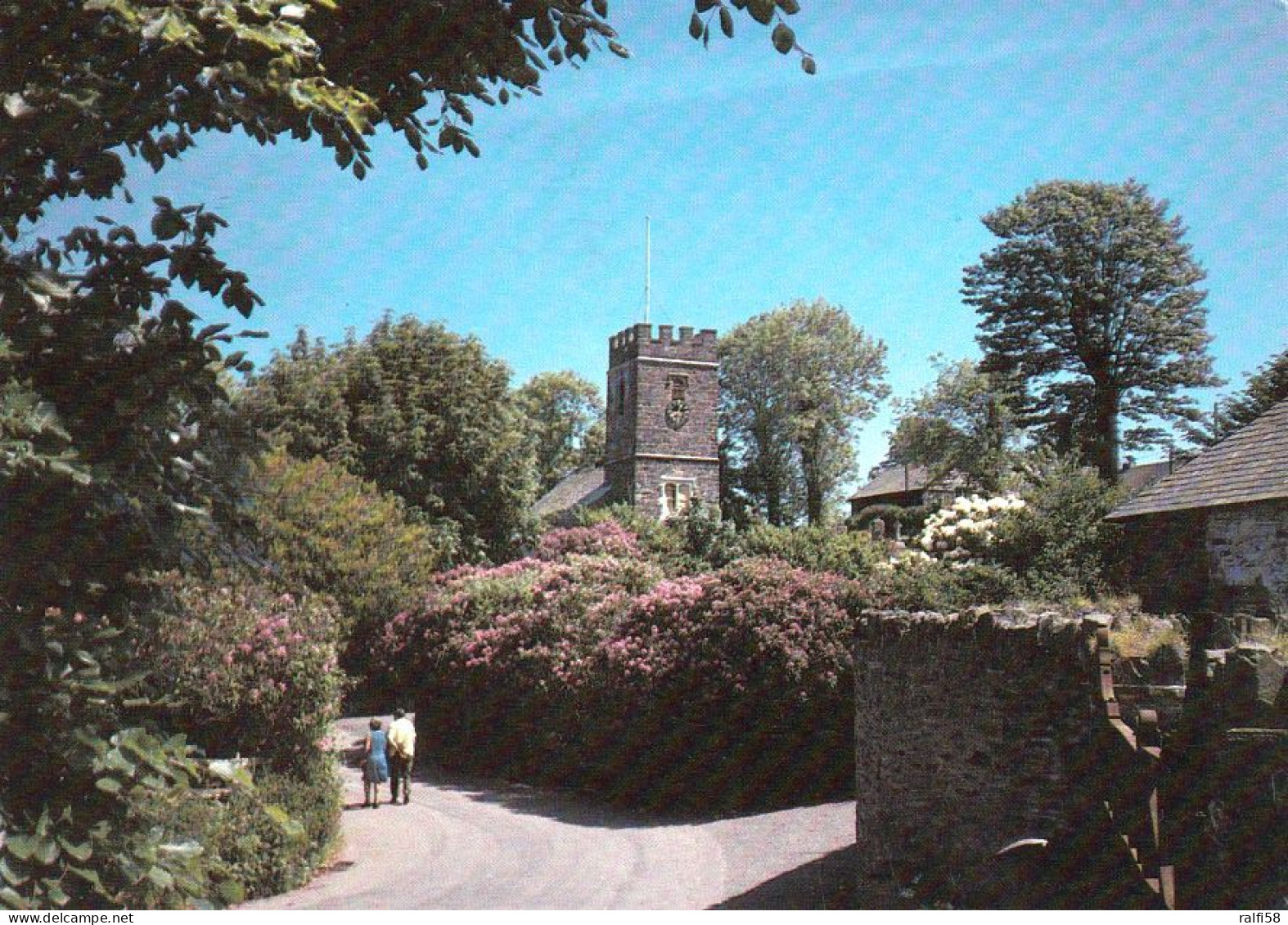 1 AK England * Oare Church - Scene Of The Shooting Of Lorna Doone In The Exmoor National Park * - Otros & Sin Clasificación