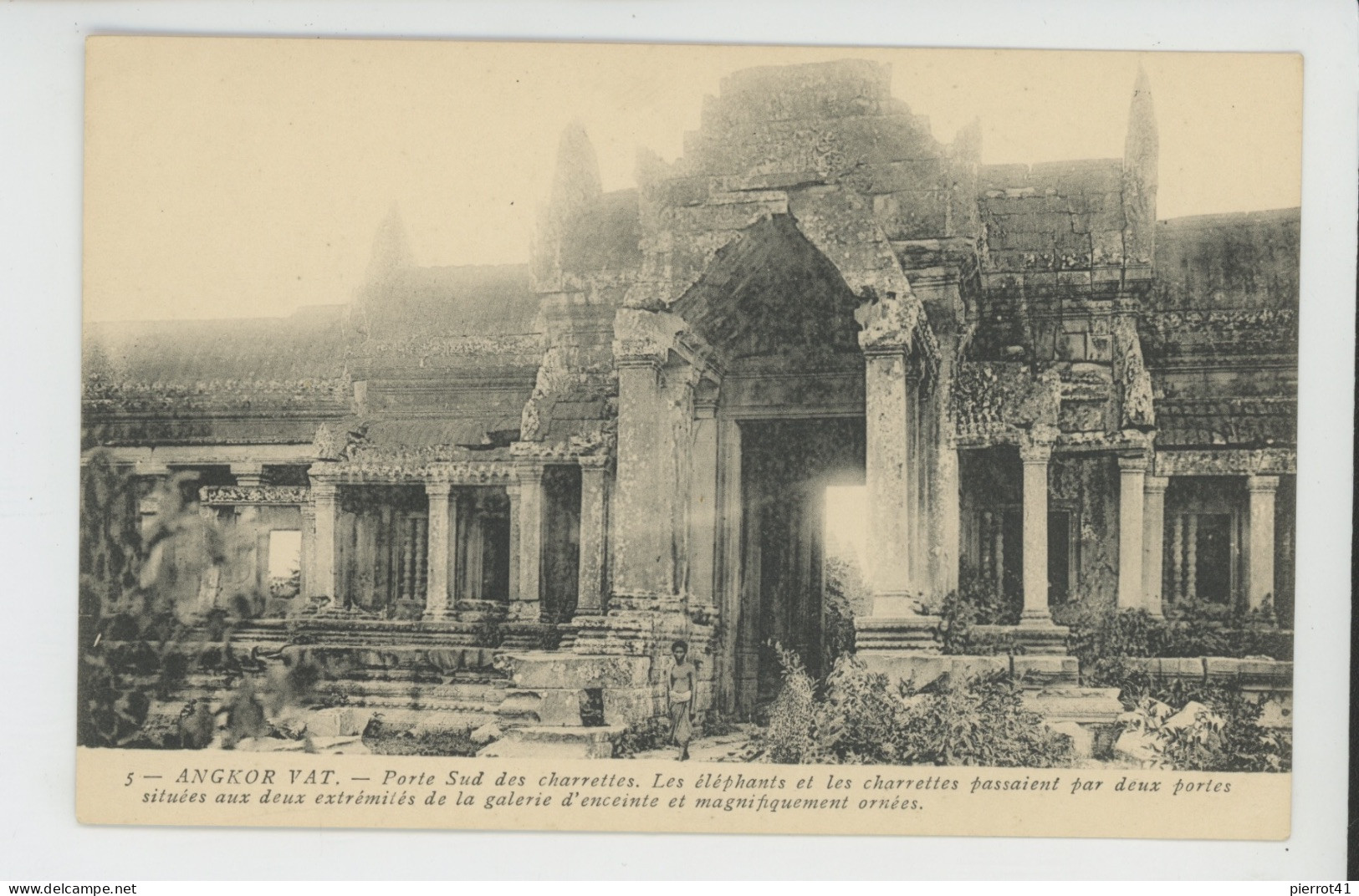 ASIE - CAMBODGE - ANGKOR VAT - Porte Sud Des Charrettes - Cambodia