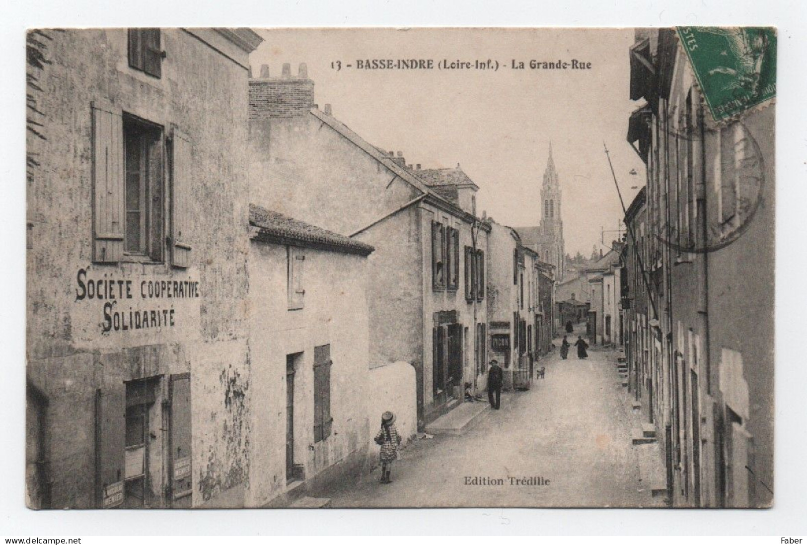 BASSE-INDRE (Loire Inférieure) - La Grande Rue - Basse-Indre