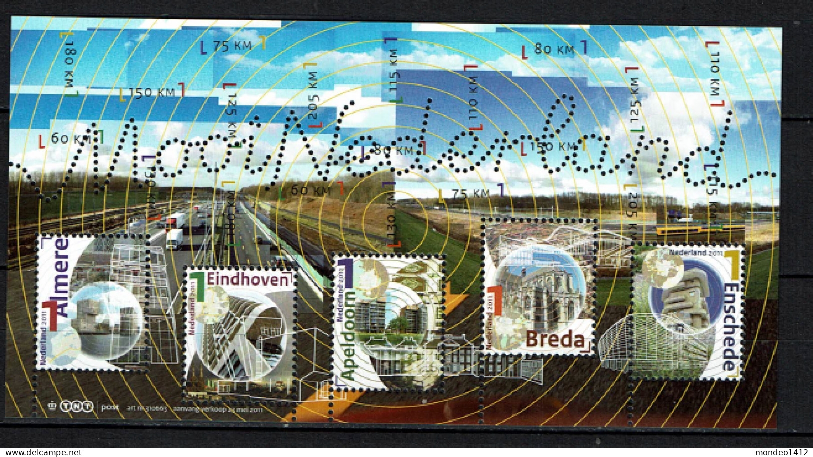 Nederland 2011 - NVPH 2822 - Blok Block - Verzamelblok Mooi Nederland - MNH - Unused Stamps