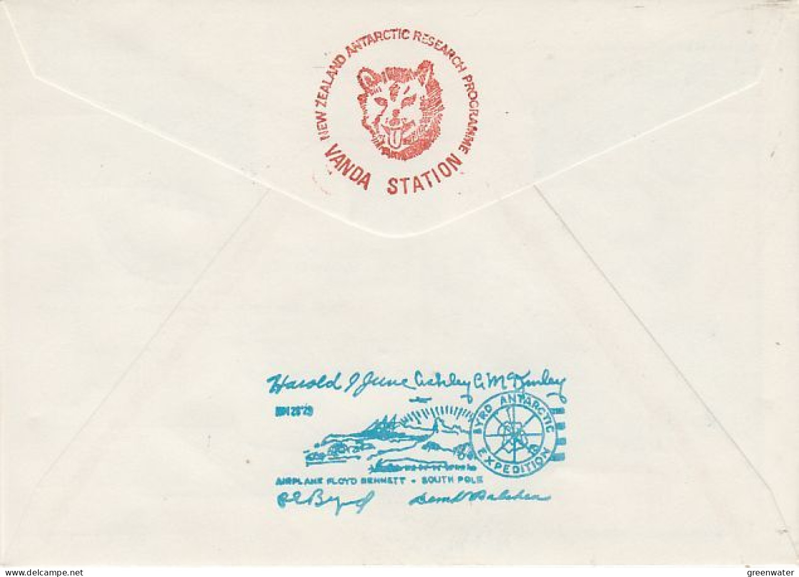 Ross Dependency 1979 Operation Icecube 15 Signature  Ca Scott Base 19 NOV 1979 (RT178) - Storia Postale