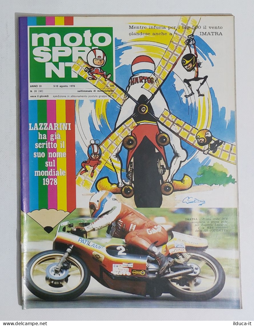 53994 Motosprint 1978 A. III N. 31 - Honda 500 CX / Mondiale-Trial - Engines