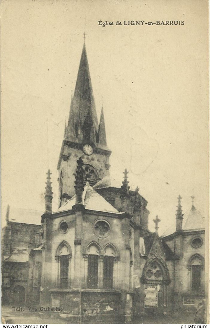 55  LIGNY En BARROIS  L'Eglise  Notre Dame, - Ligny En Barrois