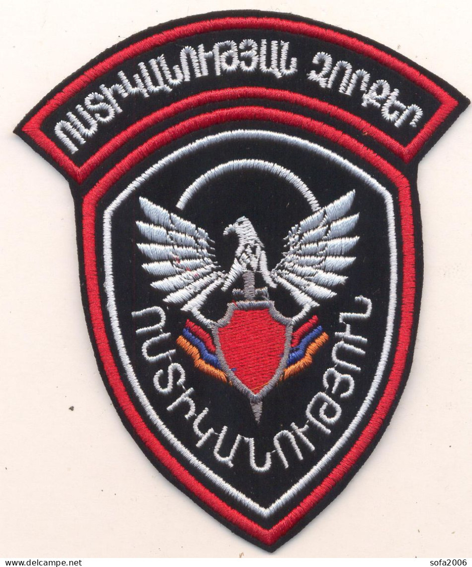 Insigne.Badge.Chevron.Armenia.Police.Police Troops - Escudos En Tela