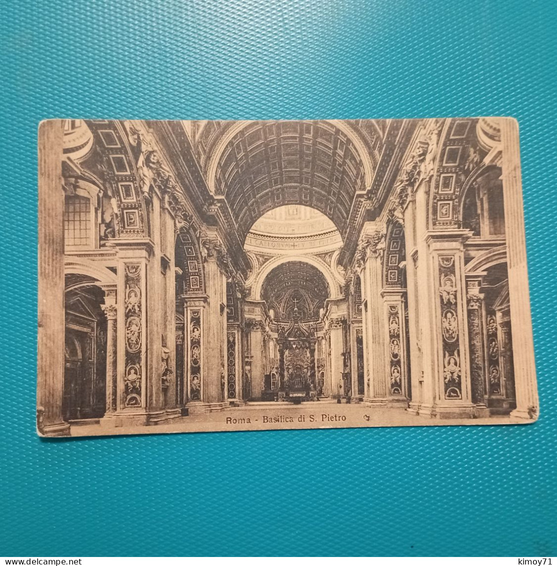 Cartolina Roma - Basilica Di S. Pietro. Non Viaggiata - Altri & Non Classificati