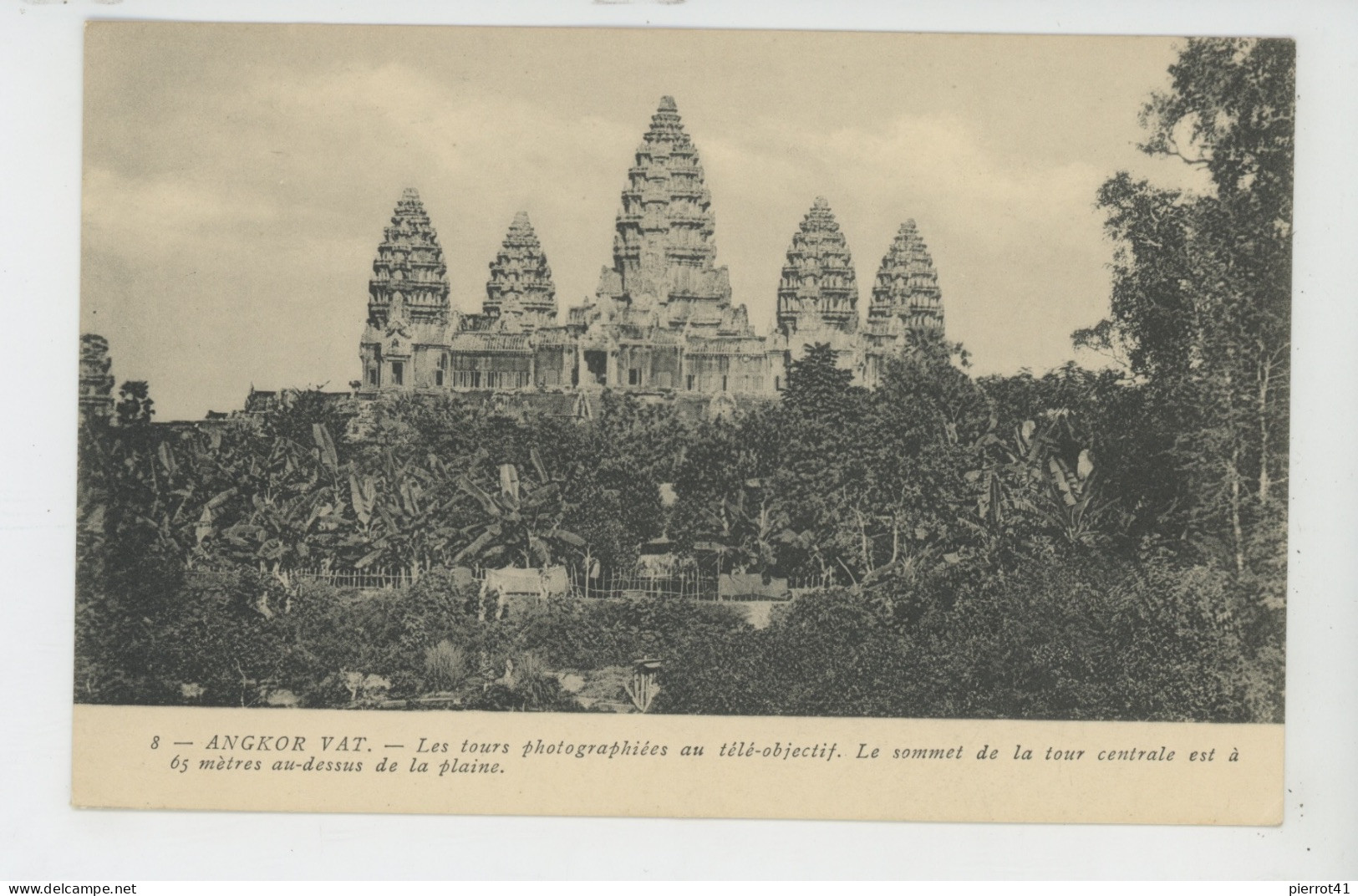 ASIE - CAMBODGE - ANGKOR VAT - Les Tours Photographiées Au Télé-objectif - Cambodge