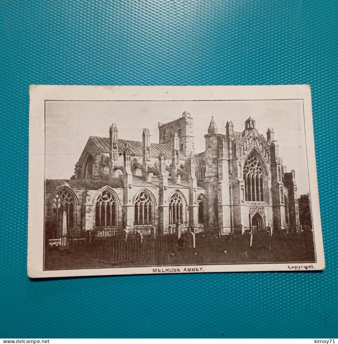 Cartolina Melrose Abbey. Non Viaggiata - Andere & Zonder Classificatie