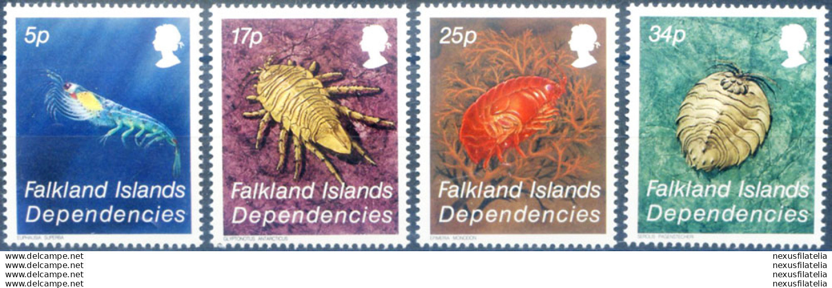 South Georgia. Fauna. Crostacei 1983. - Falkland Islands