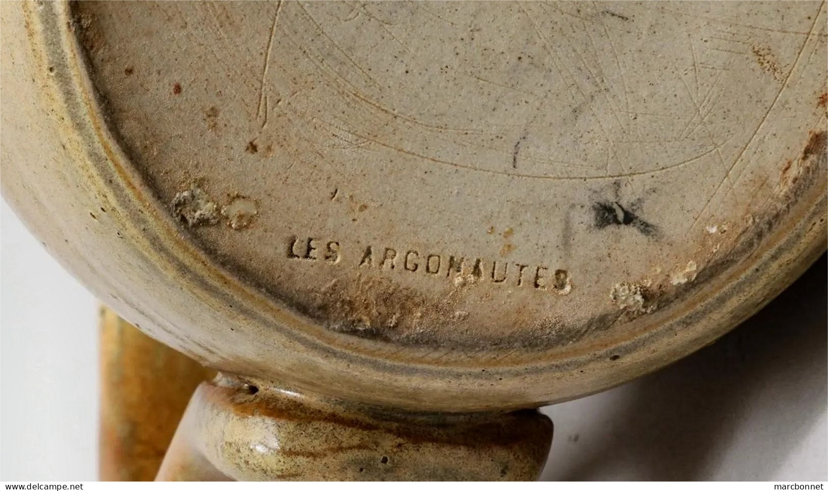 Les Argonautes atelier de céramique à Vallauris Cruche en céramique émaillée
