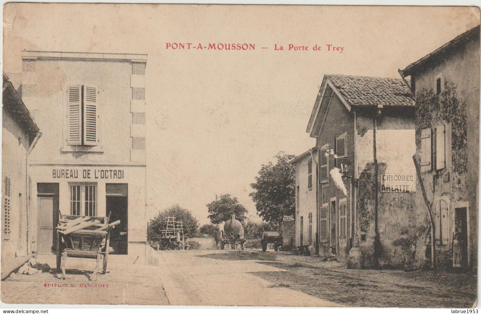 Pont-à-Mousson-La Porte De Trey- Bureau De L'Octroi (G.2649) - Pont A Mousson