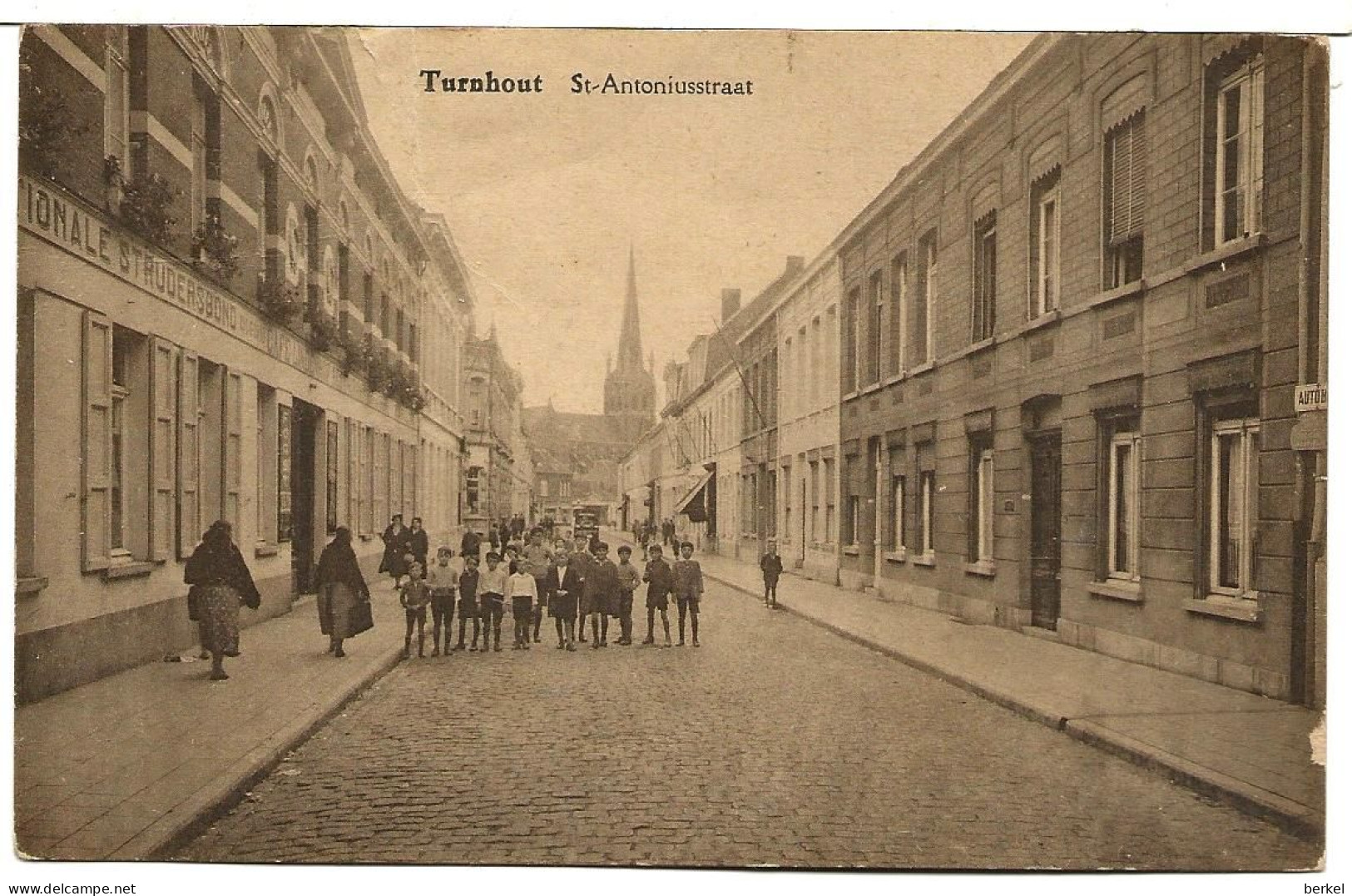 TURNHOUT ST Antoniusstraat Nationale Strijdersbond 1939 Nr VENLO NL Staat !! 1349 D1 - Turnhout