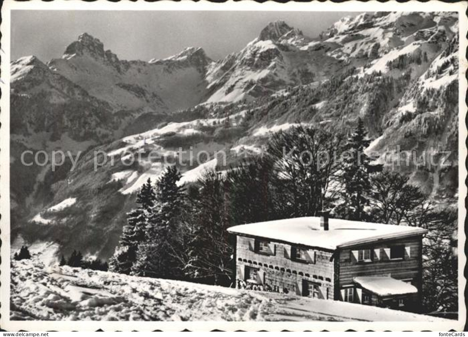 11631863 Schwanden GL Skihaus Skiclub Altstetten Auf Auenalp Schwanden GL - Altri & Non Classificati