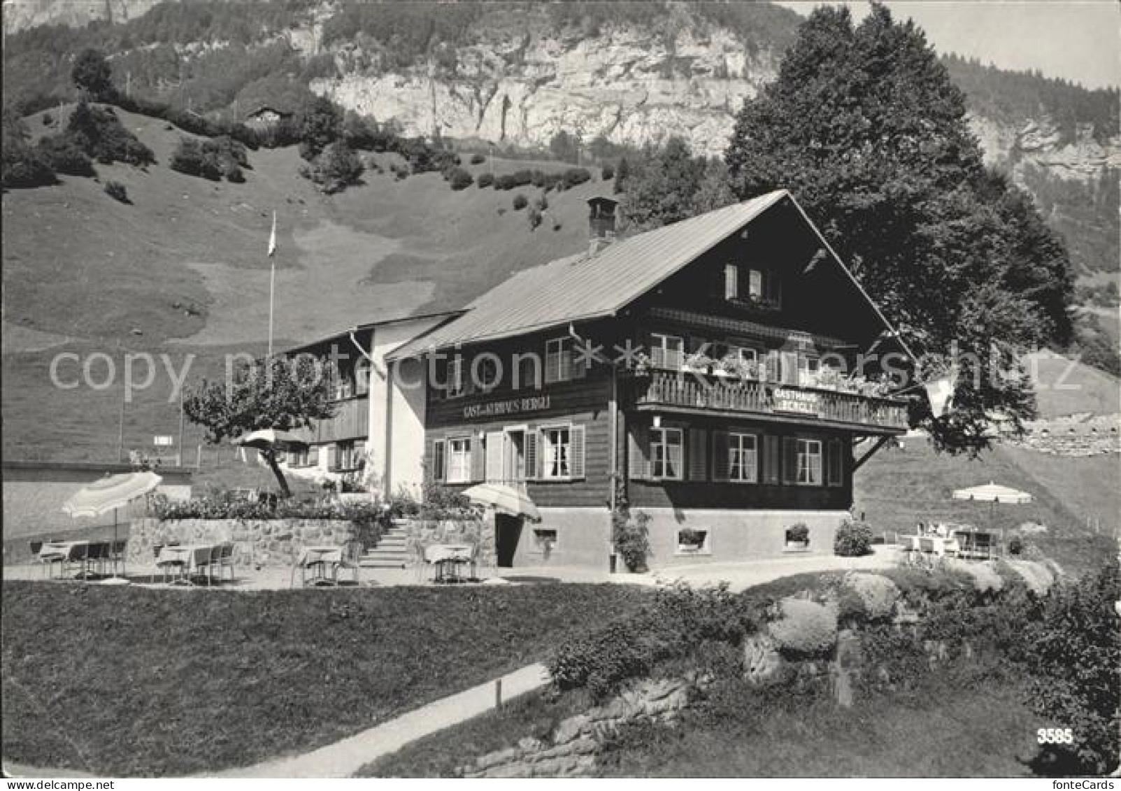 11631804 Linthal Glarus Gasthaus Zum Bergli Linthal Glarus - Sonstige & Ohne Zuordnung