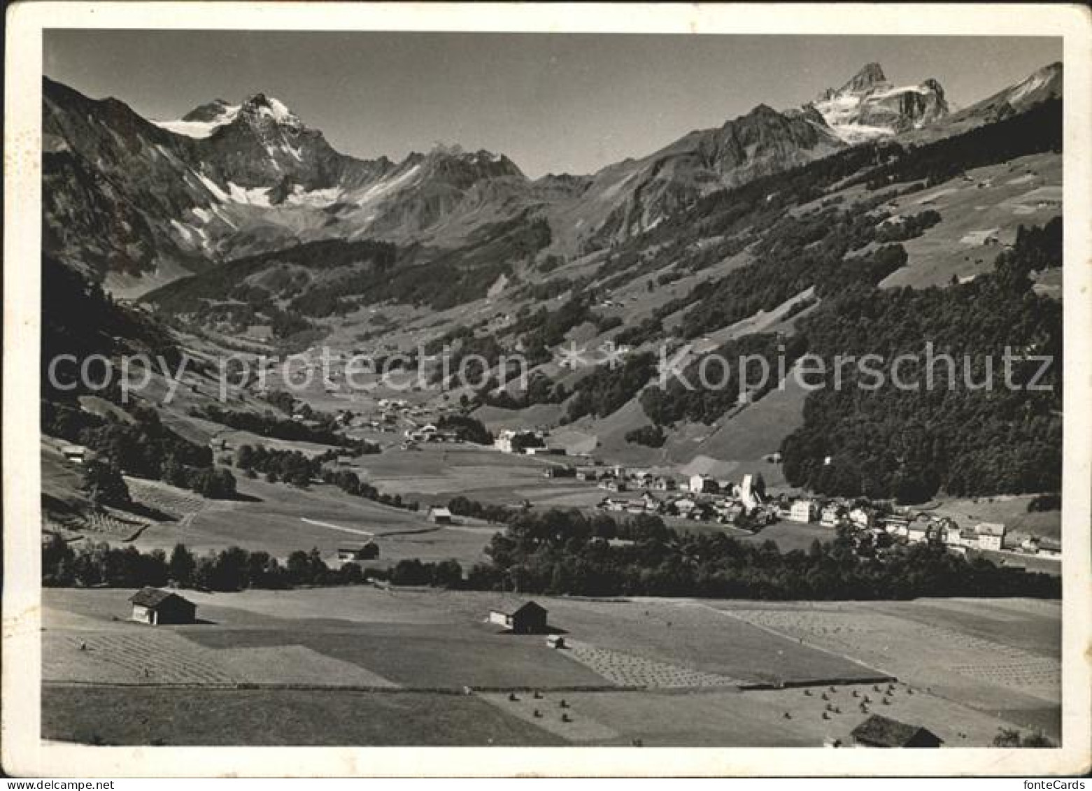 11631798 Elm GL Panorama Mit Kaerpf Und Hausstock Glarner Alpen Elm GL - Sonstige & Ohne Zuordnung