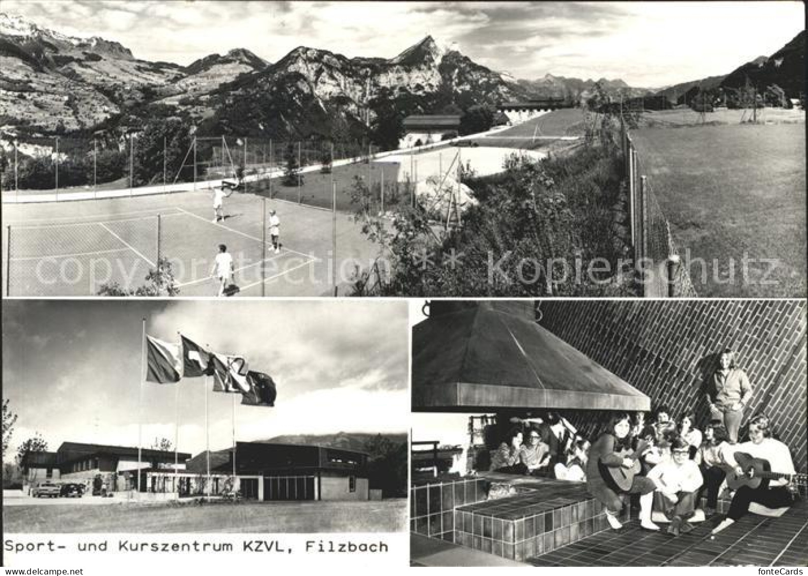 11631789 Filzbach Sport- Und Kurszentrum KZVL Kaminzimmer Alpenpanorama Filzbach - Sonstige & Ohne Zuordnung
