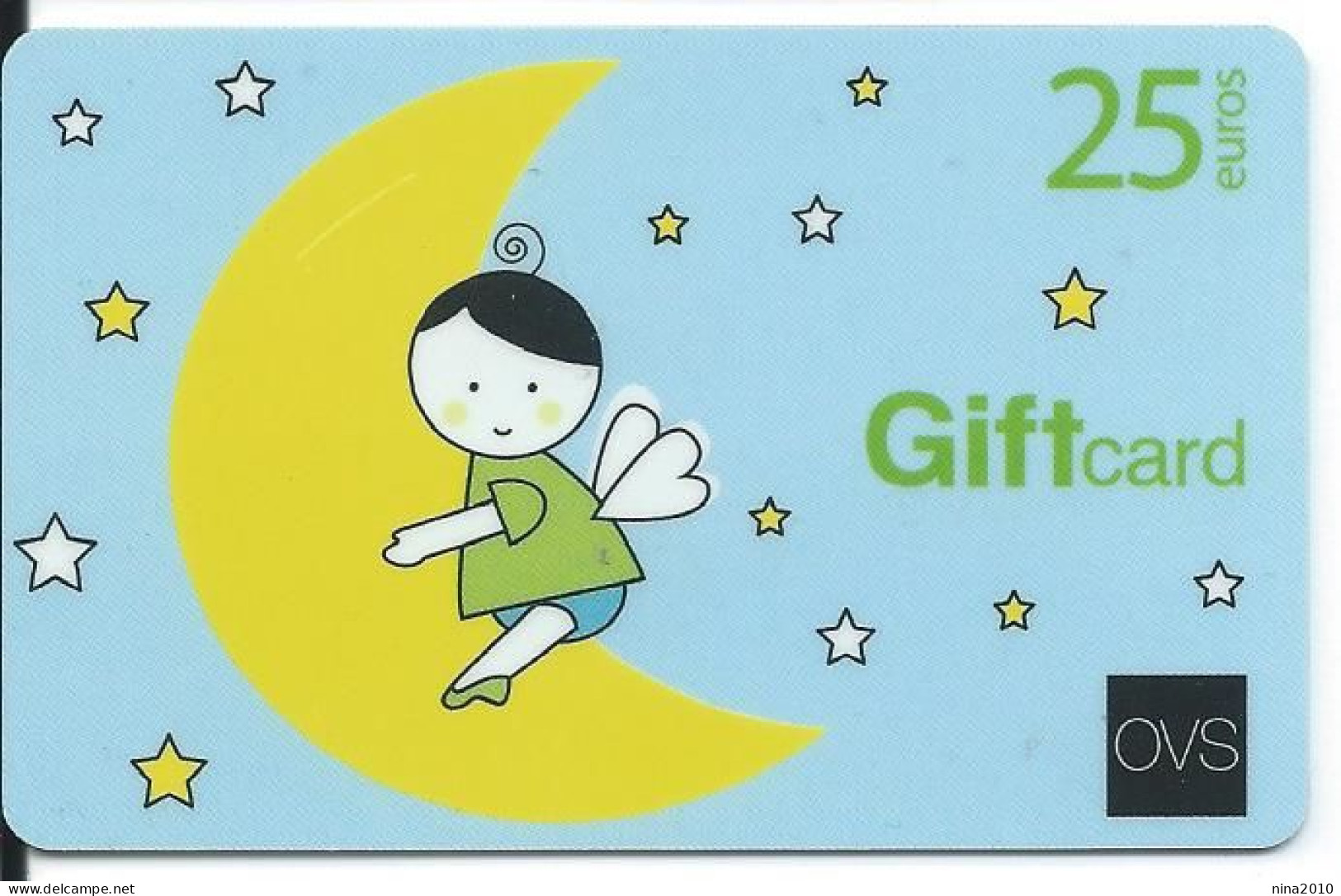 Carte Cadeau - OVS (france)  - VOIR DESCRIPTION Avant Enchères -  GIFT CARD /GESCHENKKARTE - Gift Cards