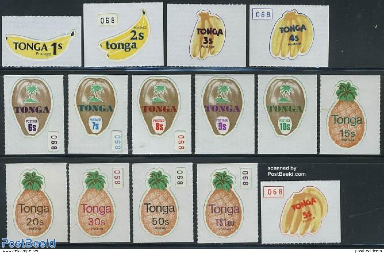 Tonga 1978 Definitives 15v, Mint NH, Nature - Fruit - Fruit