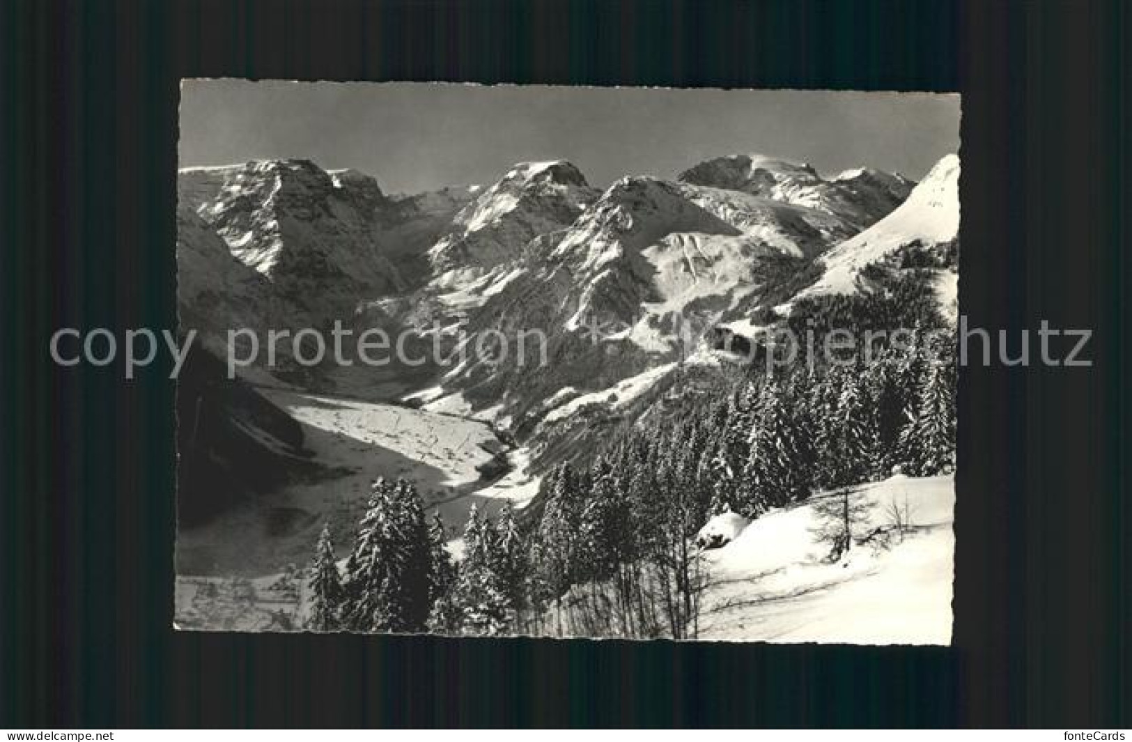 11631655 Braunwald GL Panorama Blick Auf Toedikette Glarner Alpen Braunwald - Altri & Non Classificati