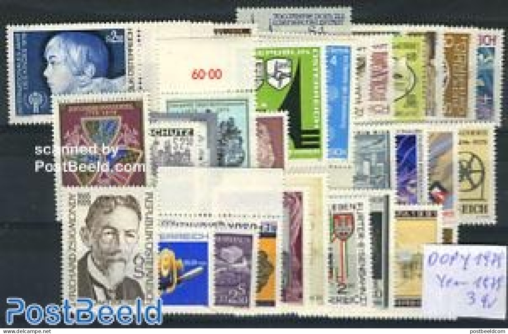 Austria 1979 Yearset 1979 (34v), Mint NH, Various - Yearsets (by Country) - Ongebruikt