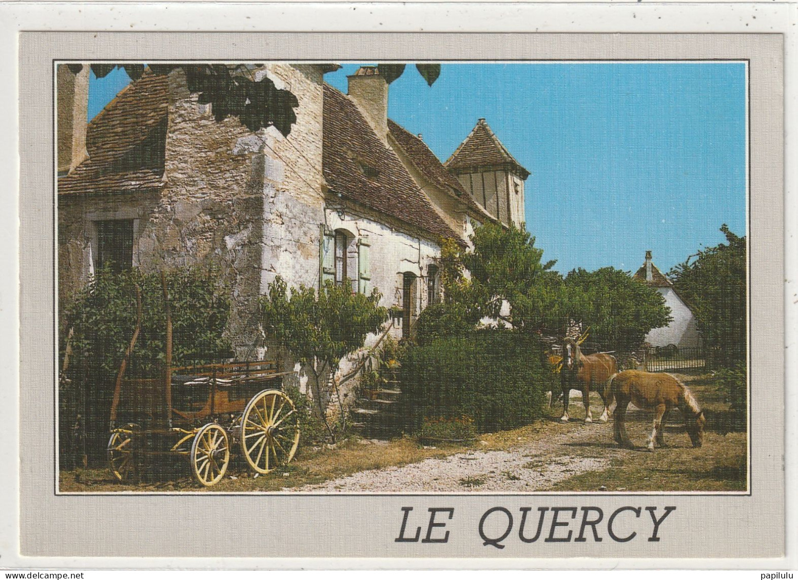 41 DEPT 46 : édit. Bos : Le Quercy " Ferme , Chevaux " - Autres & Non Classés