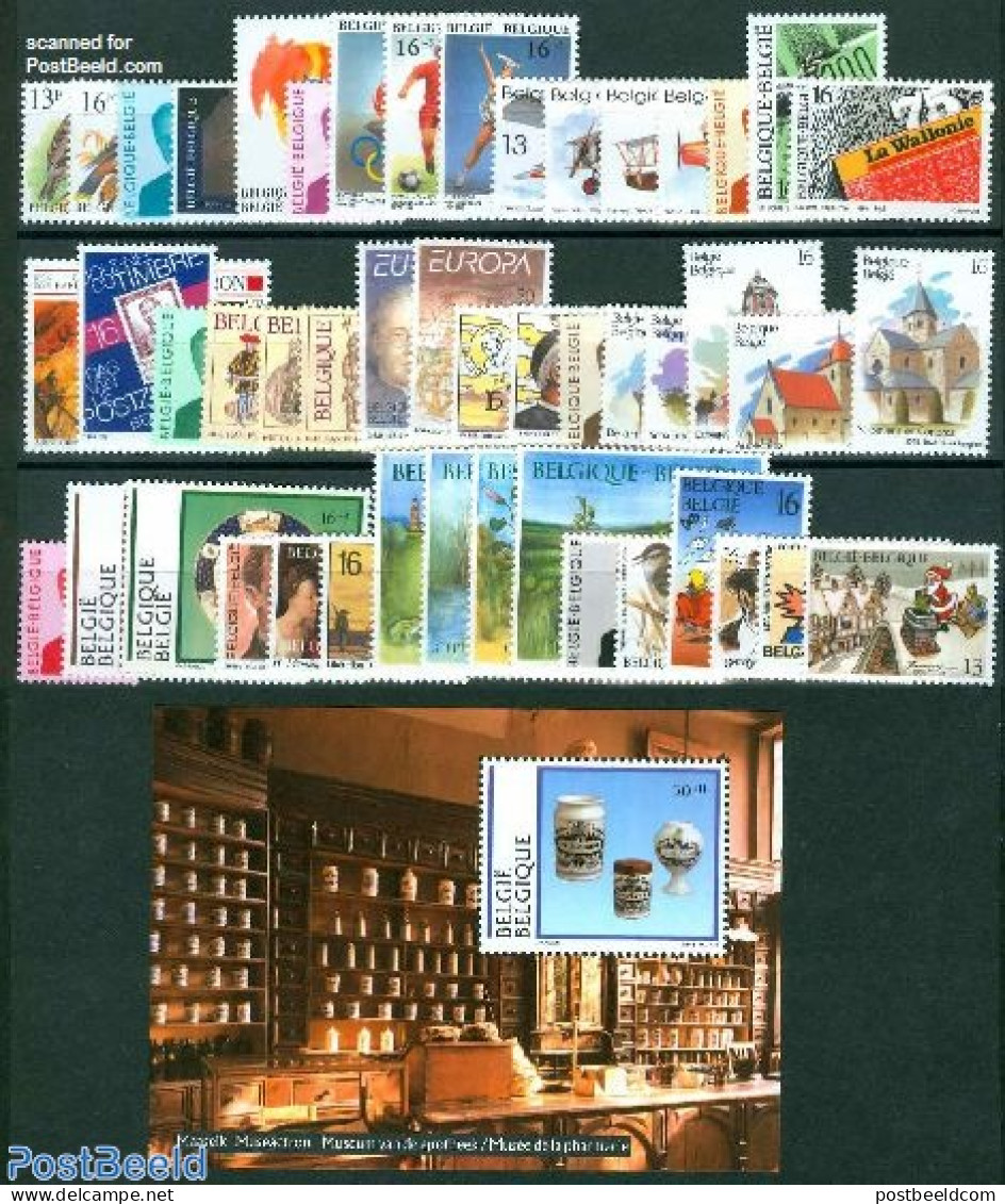 Belgium 1994 Yearset 1994, Complete, 48v+ 1 S/s, Mint NH, Various - Yearsets (by Country) - Ungebraucht
