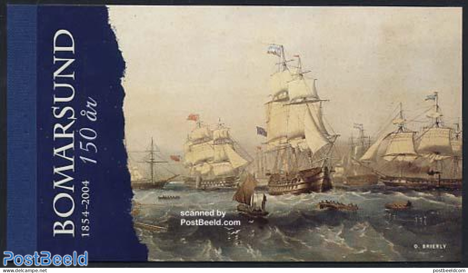 Aland 2004 Bomarsund Booklet, Mint NH, History - Transport - Various - History - Militarism - Stamp Booklets - Ships A.. - Militaria