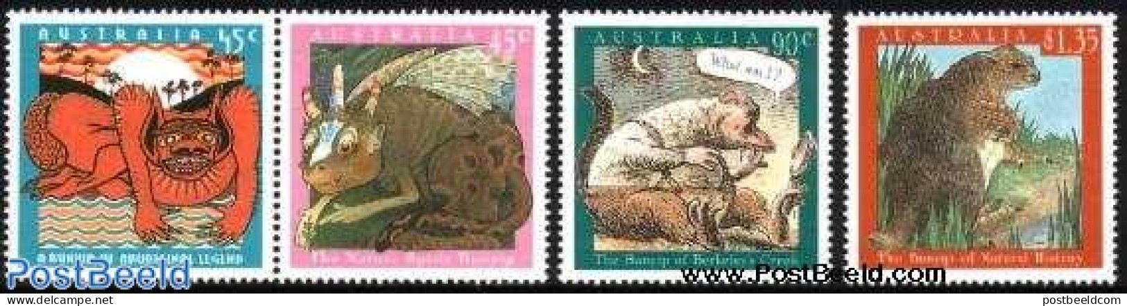 Australia 1994 Bunyip Legend 4v, Mint NH, Art - Fairytales - Unused Stamps